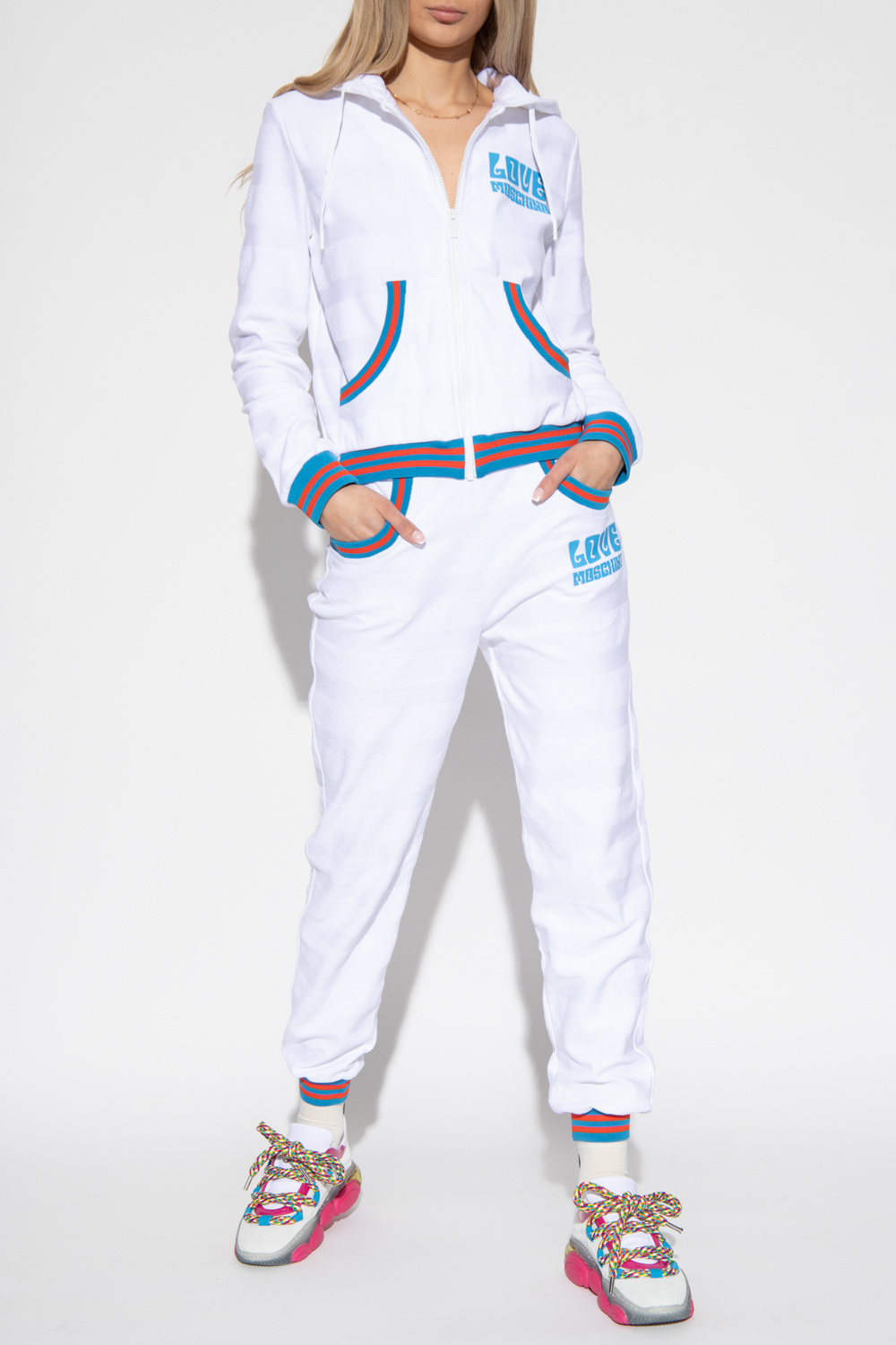 Love moschino best sale tracksuit mens